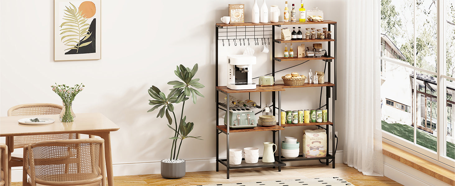 Open storage shelf